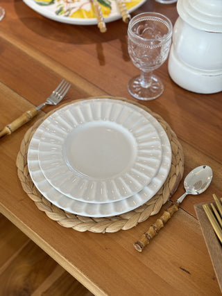 Set de cubiertos bamboo Dorados