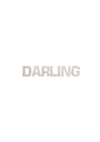 Letras esmaltadas "Darling"