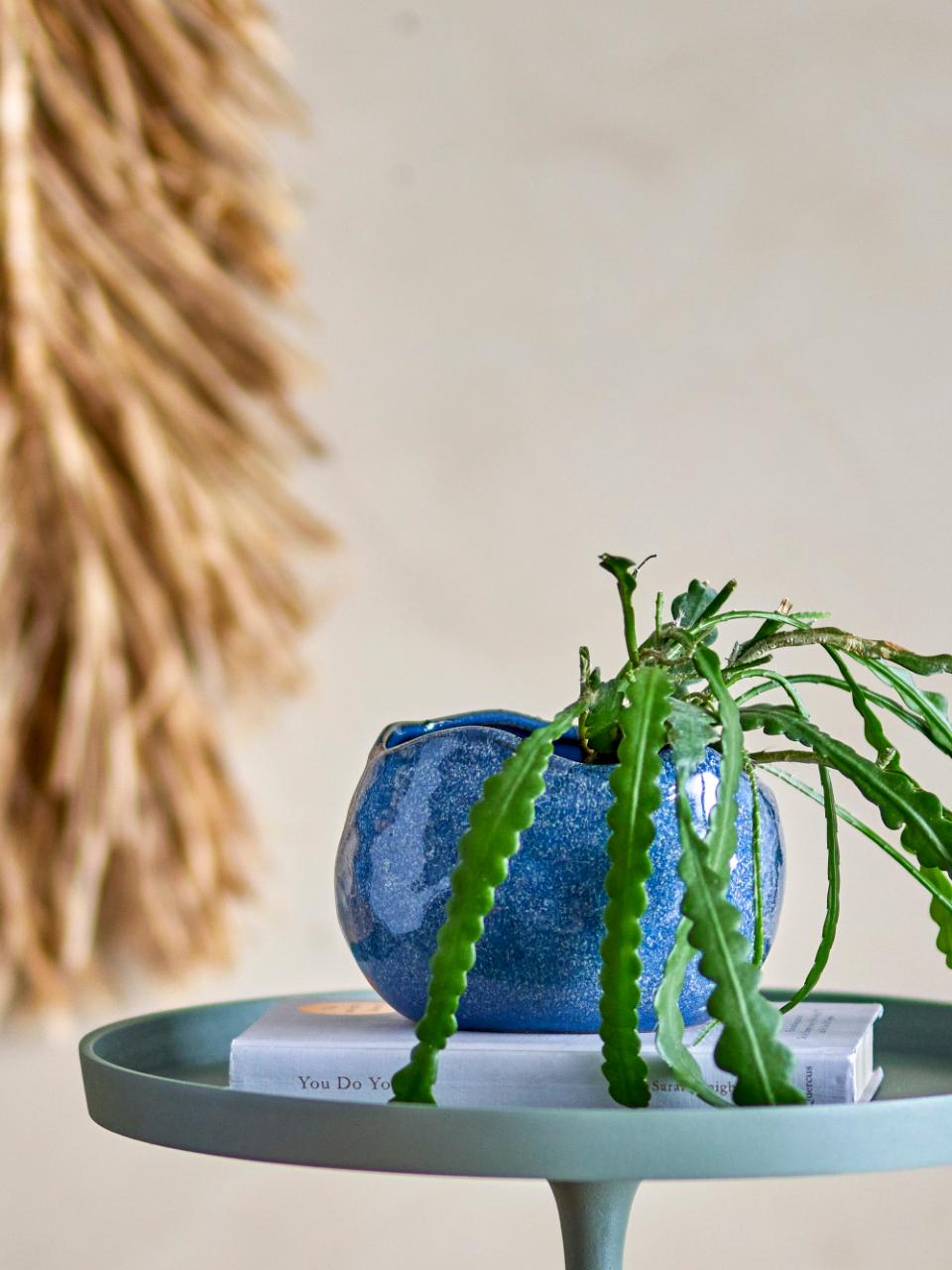 Florero Pennie azul