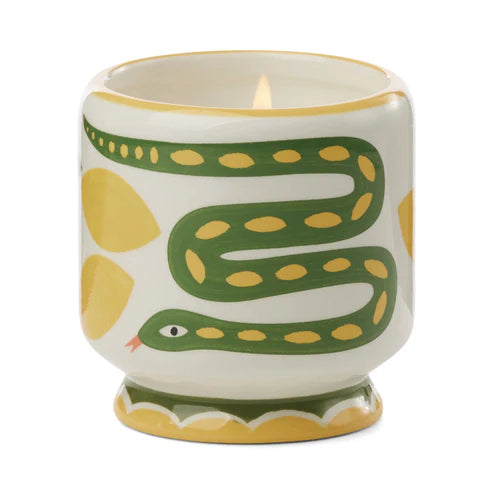 A Dopo Snake Candle - Wild Lemongrass