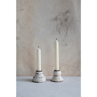 Candelabros vintage set x 2