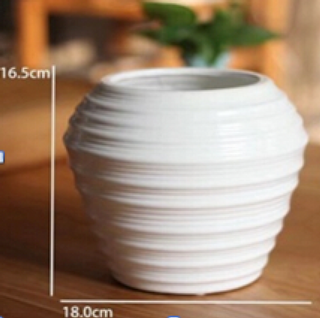 Classic White Vase