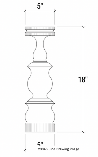 Small Bobeche chandelier