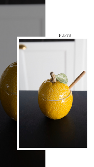 Lemon honey dipper