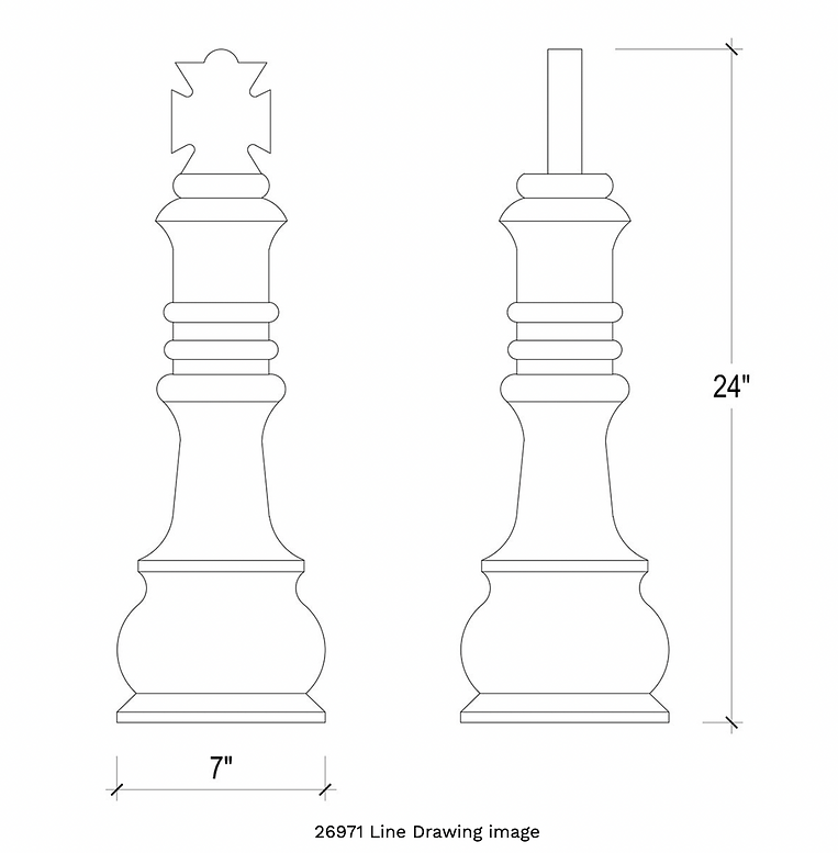 King Chess Piece