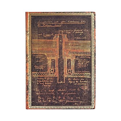 Journal Tesla Sketch of a Turbine renglones