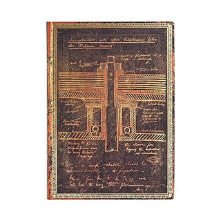 Journal Tesla Sketch of a Turbine renglones