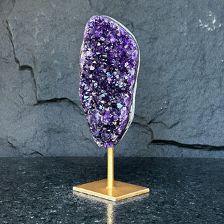 Amatista con base