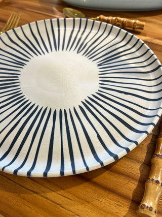 Faceted table plate