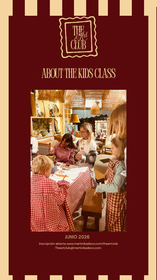 MEMBRESÍA KIDS ART CLASSES