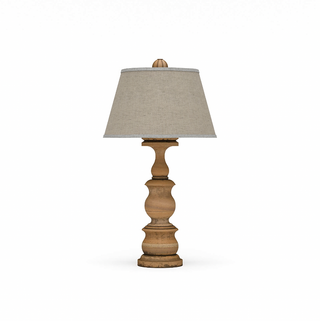 Bobeche table lamp