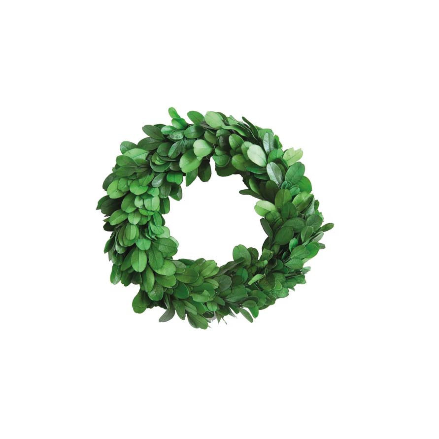 crown of green leaves