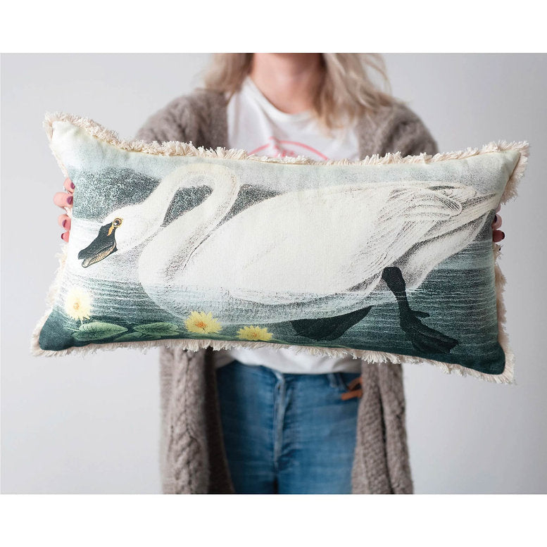 Swan cushion
