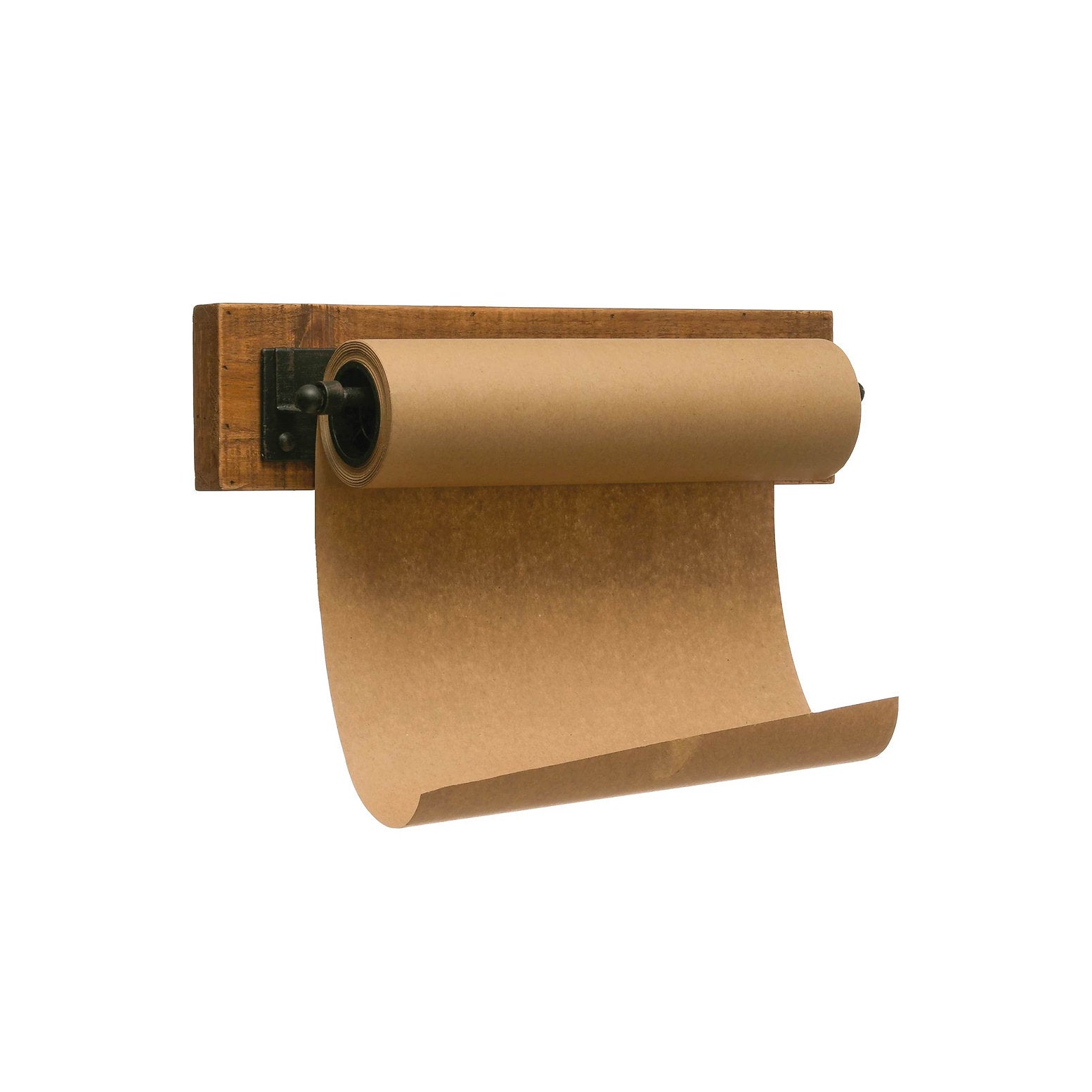 Wall mount with paper roll