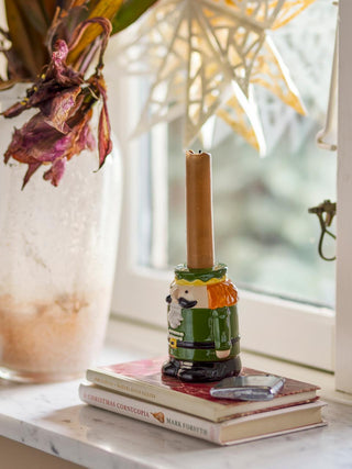 Candelabro Cascanueces verde